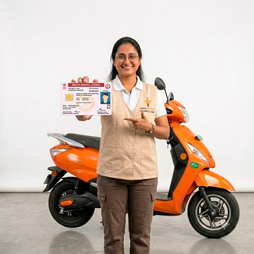 Driving license support
